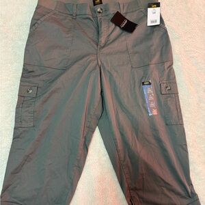 Lee Men's Charcoal Cargo Pants